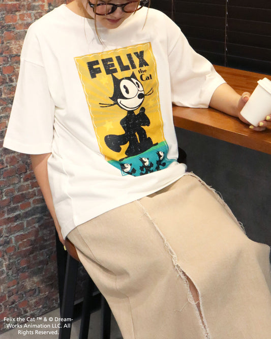 【FELIX THE CAT】散歩ポスターＴシャツ