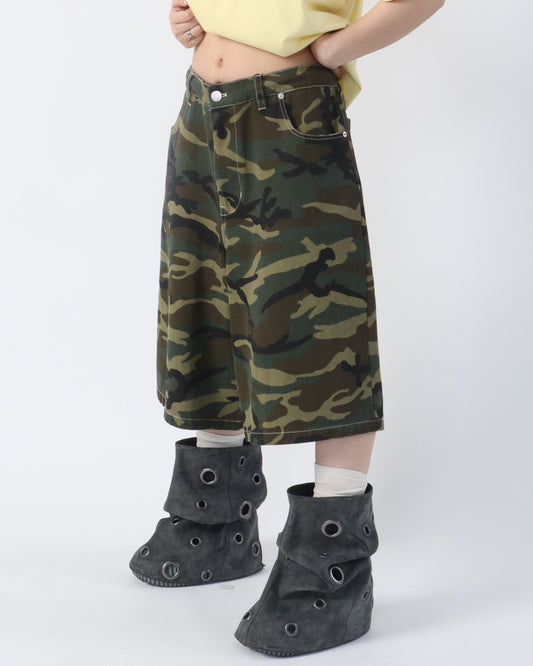 Skater Denim Jorts / スケーターデニムショーツ