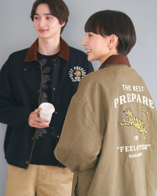 Corduroy Collar Jacket
