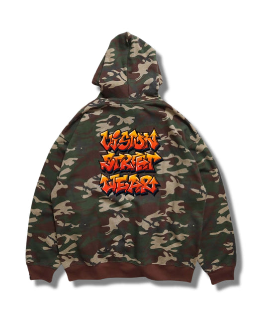 Arrow Logo Hoodie / スプレーアートロゴパーカー