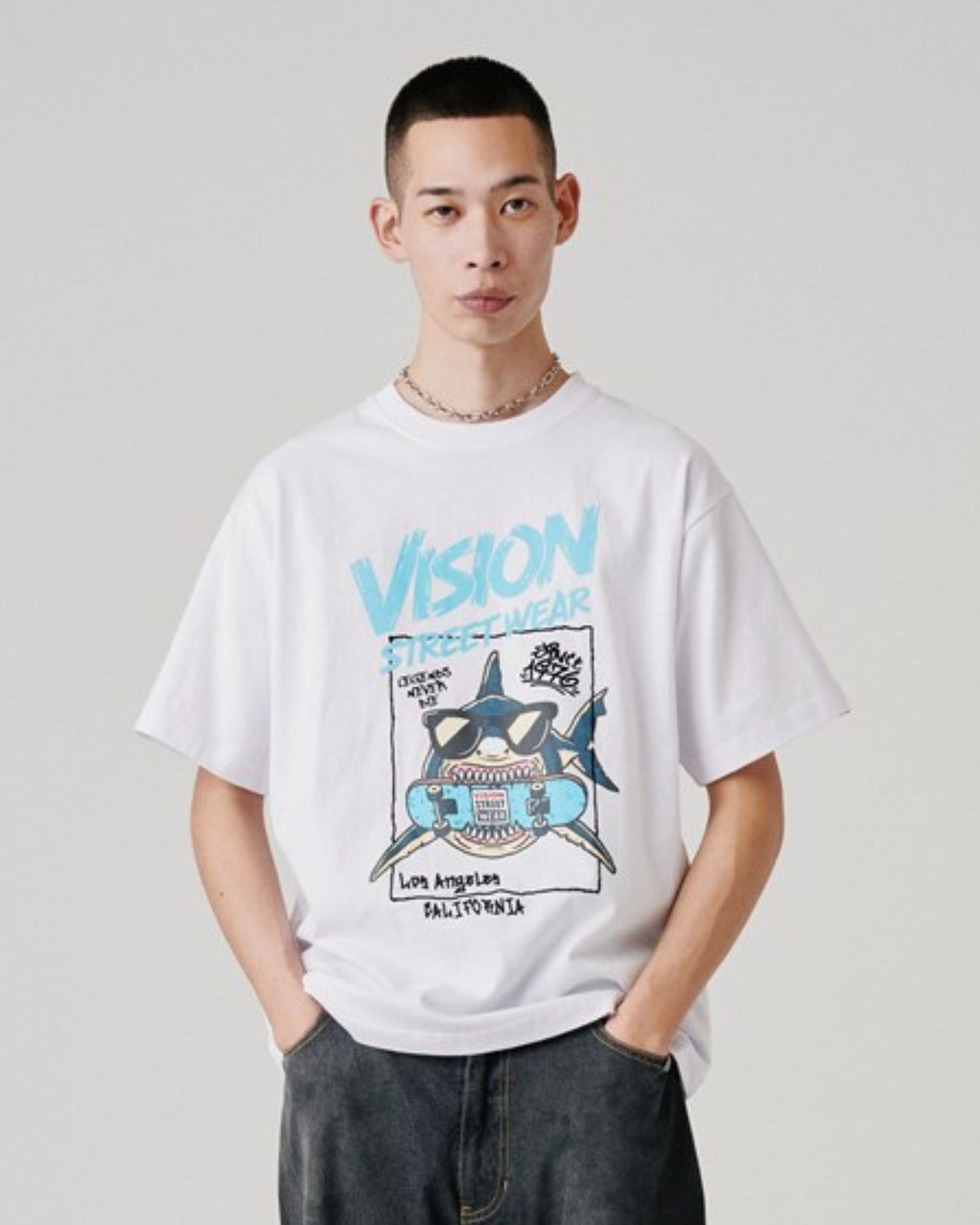 Shark  Graphic Tee / シャークグラフィックT　