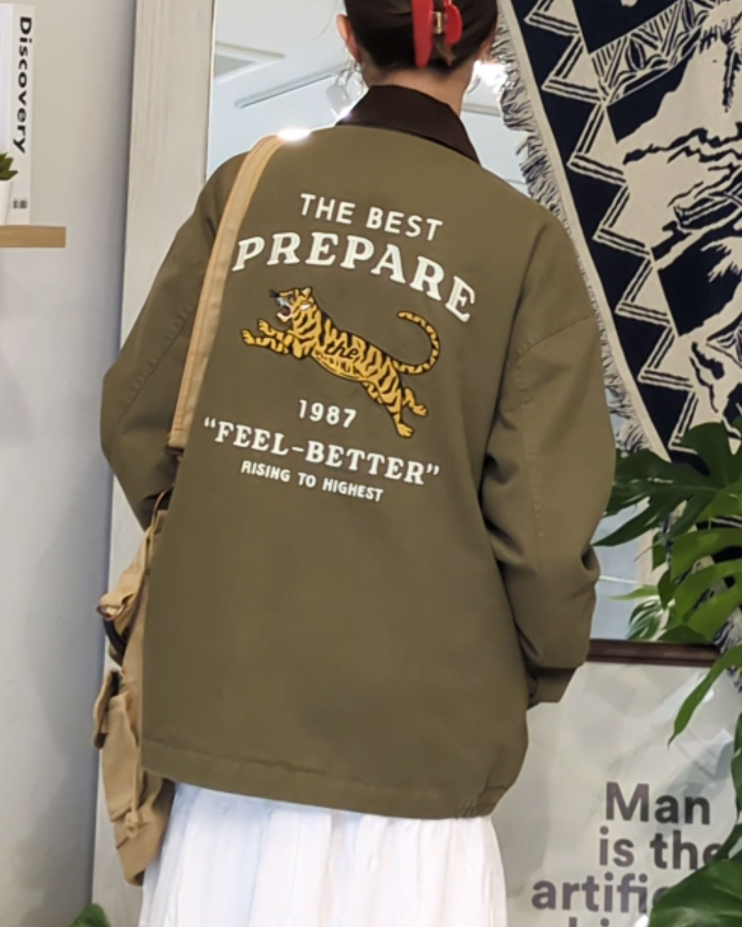 Corduroy Collar Jacket