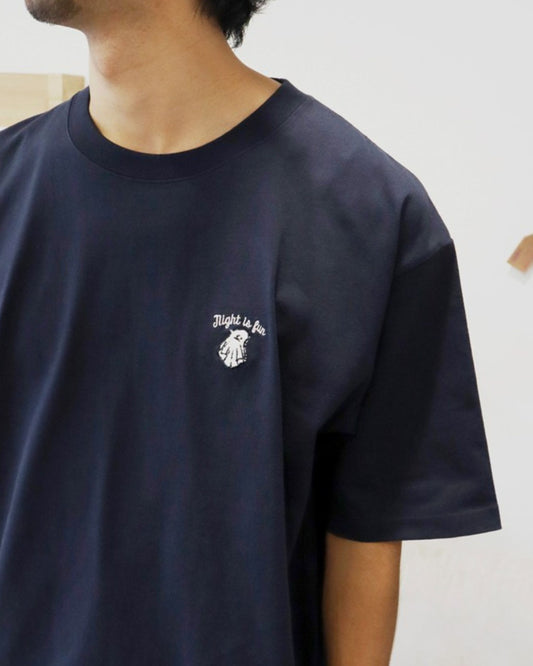 ワンポイント刺繍T　オバケ