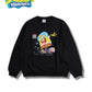 【スポンジ・ボブコラボ】Skateboard Sweatshirt / POPプリントコラボスウェット