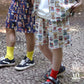 【梨地】総柄ショーツ