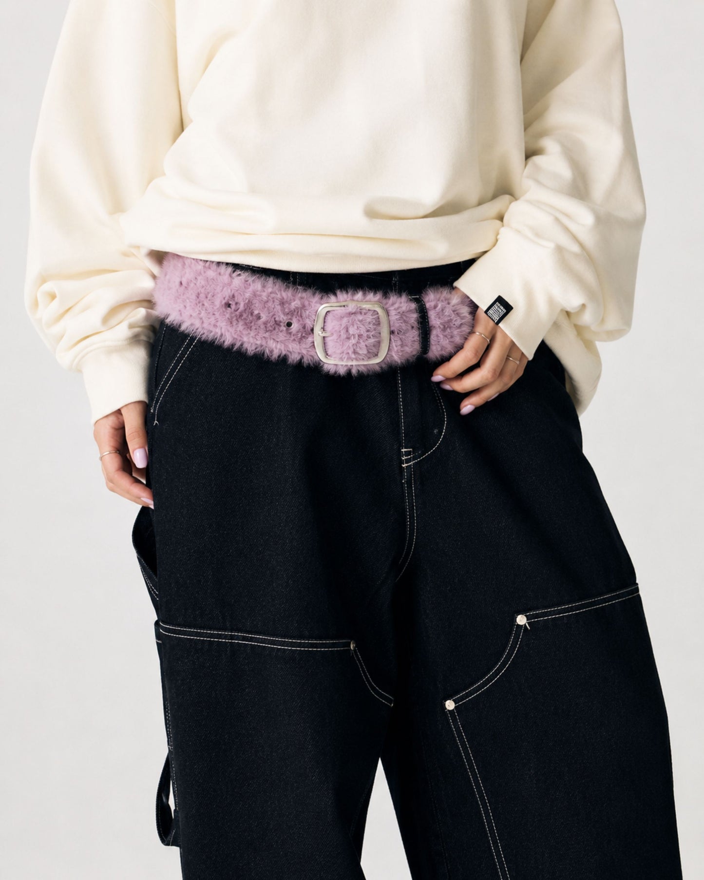 Fur belt / 3色展開 ファーベルト