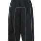 Fake suede piping pants / フェイクスエードパイピングパンツ