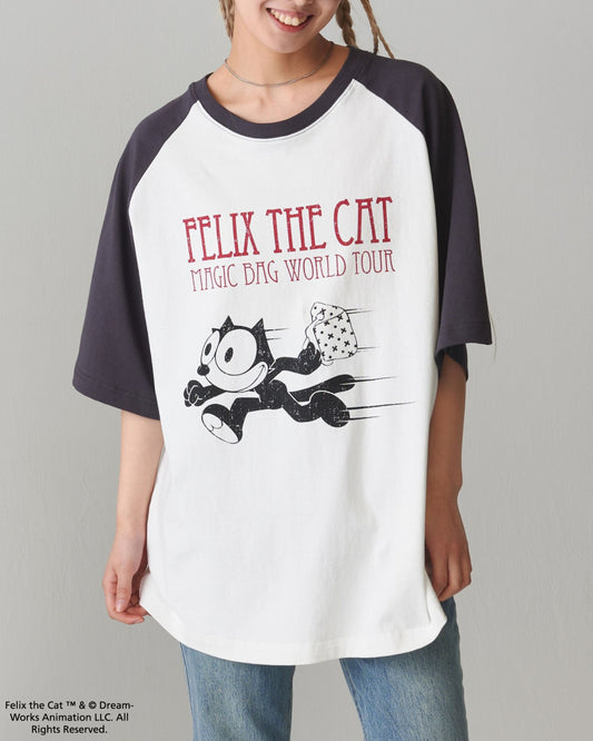 【FELIX THE CAT】ラグランＴシャツ