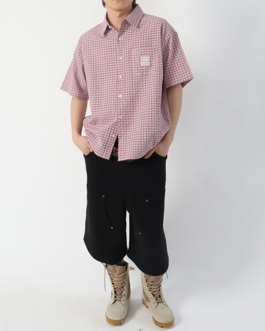 Seersucker Check Shirt / シアサッカーチェックシャツ