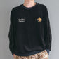 Velour Raglan Sweatshirt
