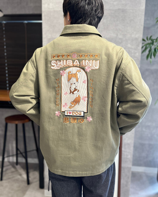 【JapanSeries】SHIBAINU Twill Jacket