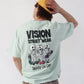 Skull Dry T / 清涼素材スカルTシャツ