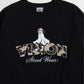 Ghost Logo Sweat / 【裏起毛】ゴースト異素材ロゴスウェット