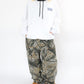 Dinosaur ghost hoodie / ゴースト配色フーディー
