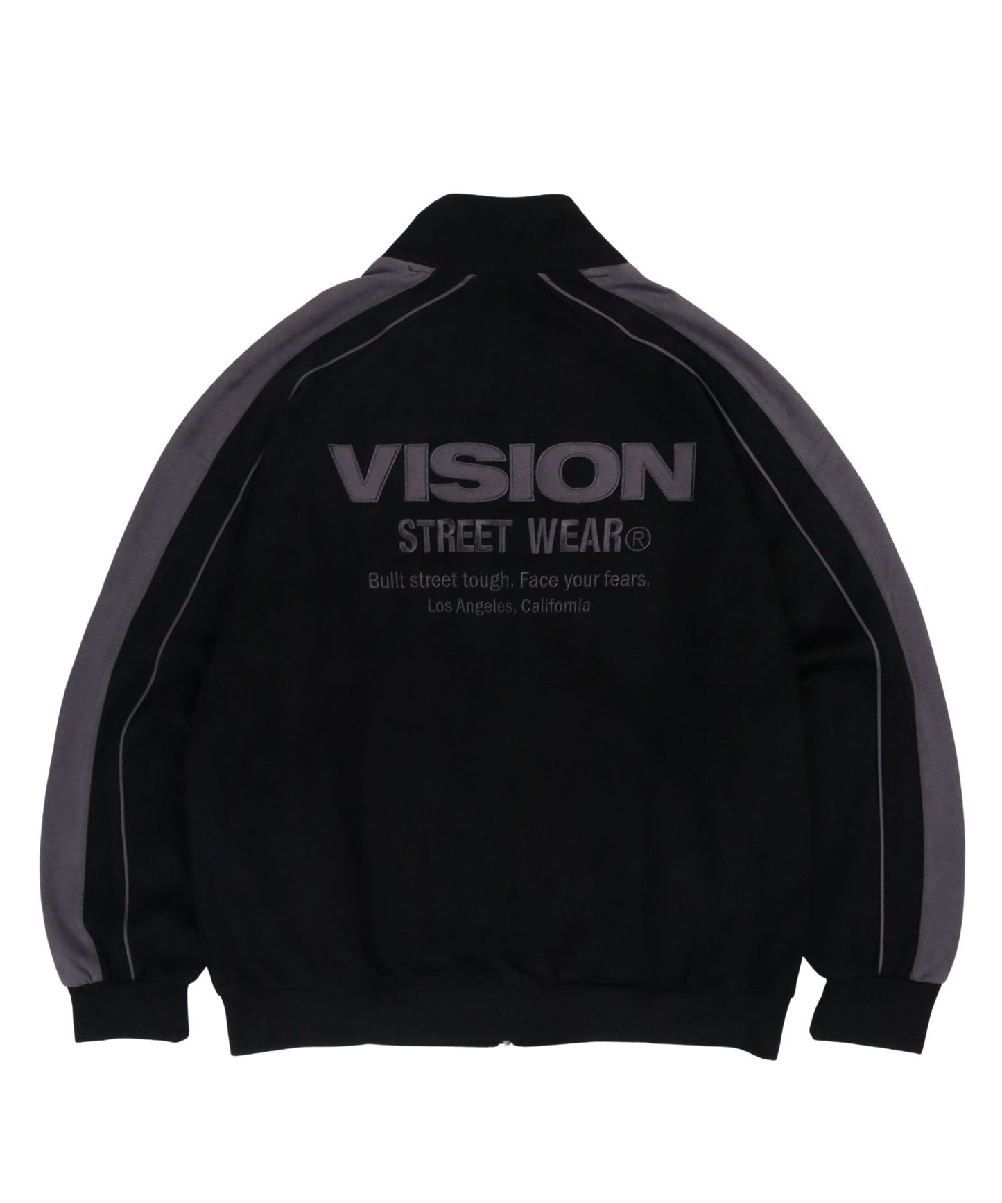 Fake suede track jacket / フェイクスエードトラックジャケット