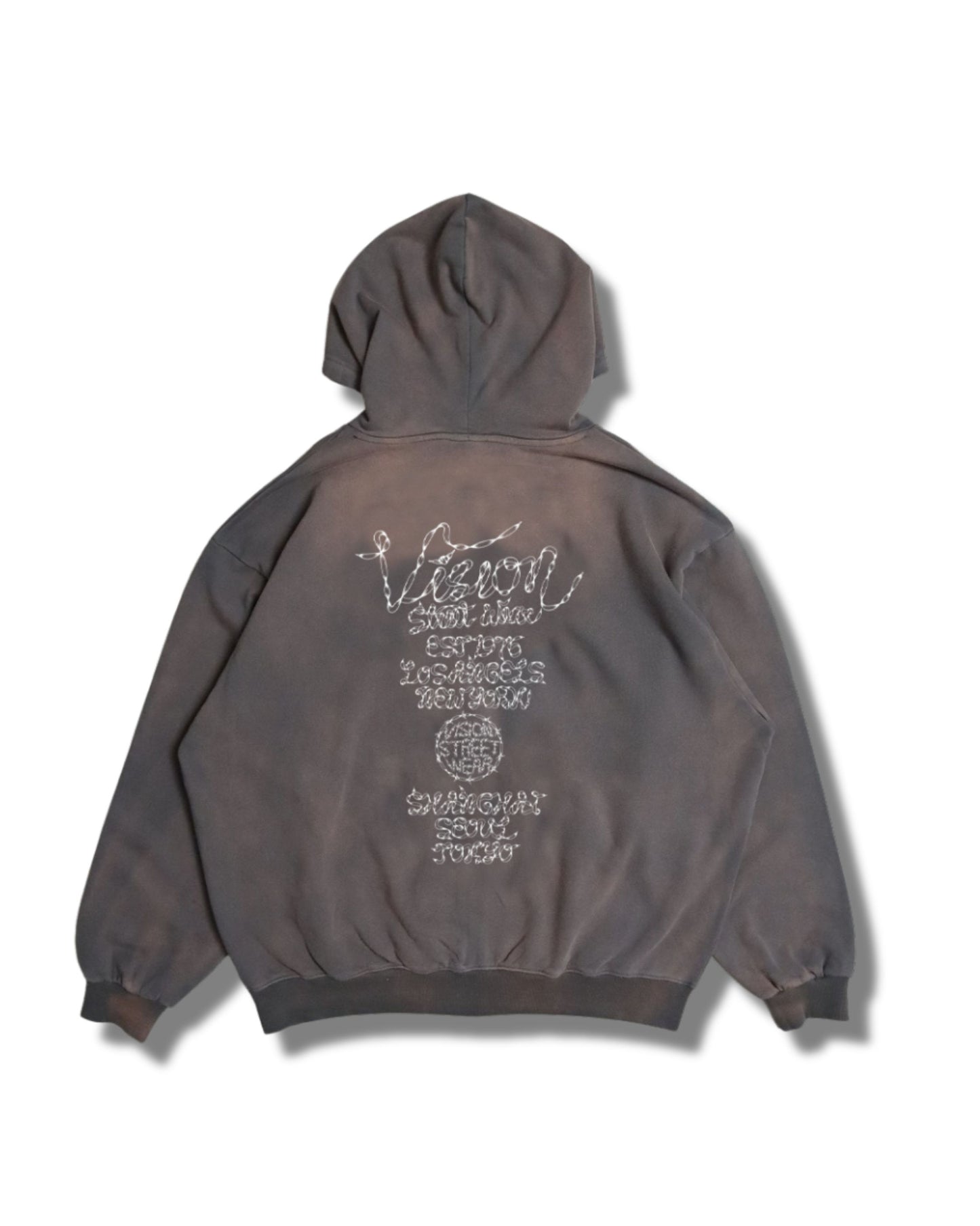 Faded Shoelace Hoodie