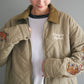 Embroidered Sleeve Quilted Jacket