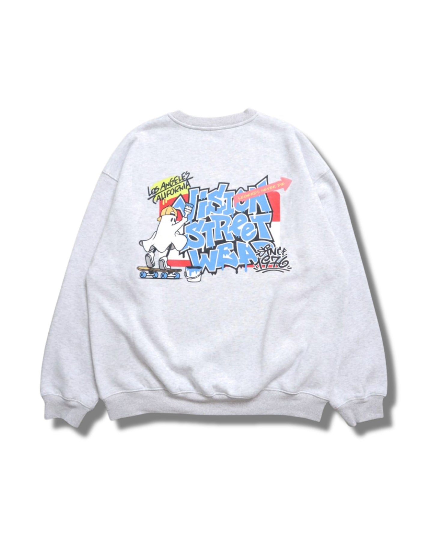 Ghost Sticker Sweatshirt
