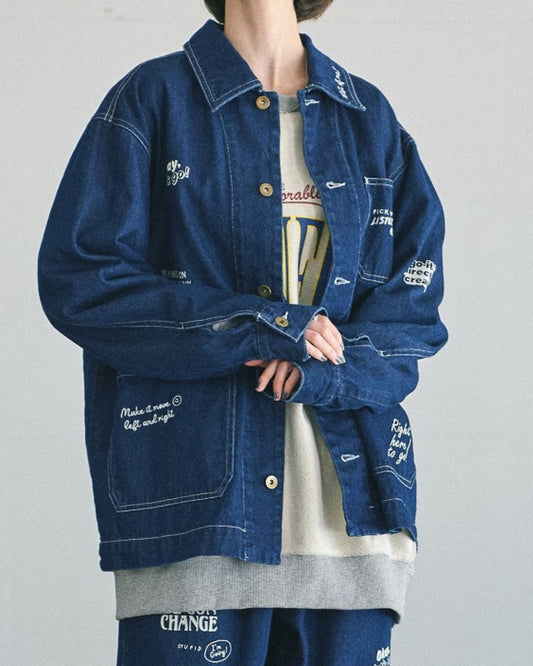 Doodle Denim Jacket