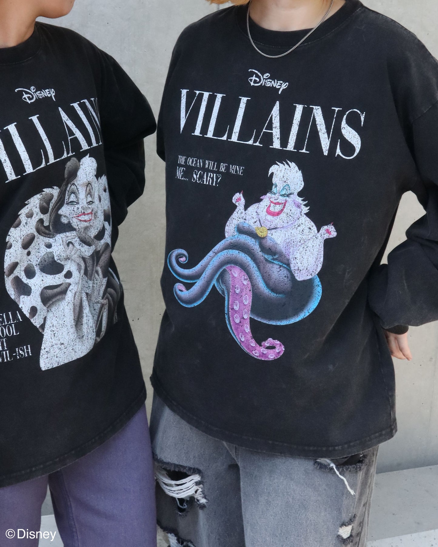 【Disney】ヴィランズ  マガジンロンTee