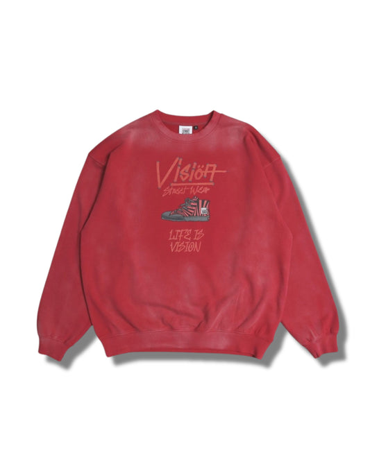 Faded Sneaker Sweatshirt