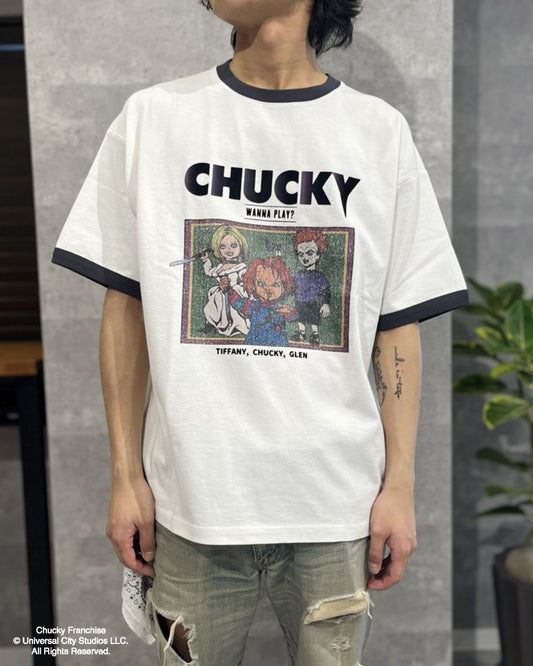 【CHUCKY】バンドイラストＴシャツ