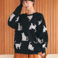 Cat Pattern Knit