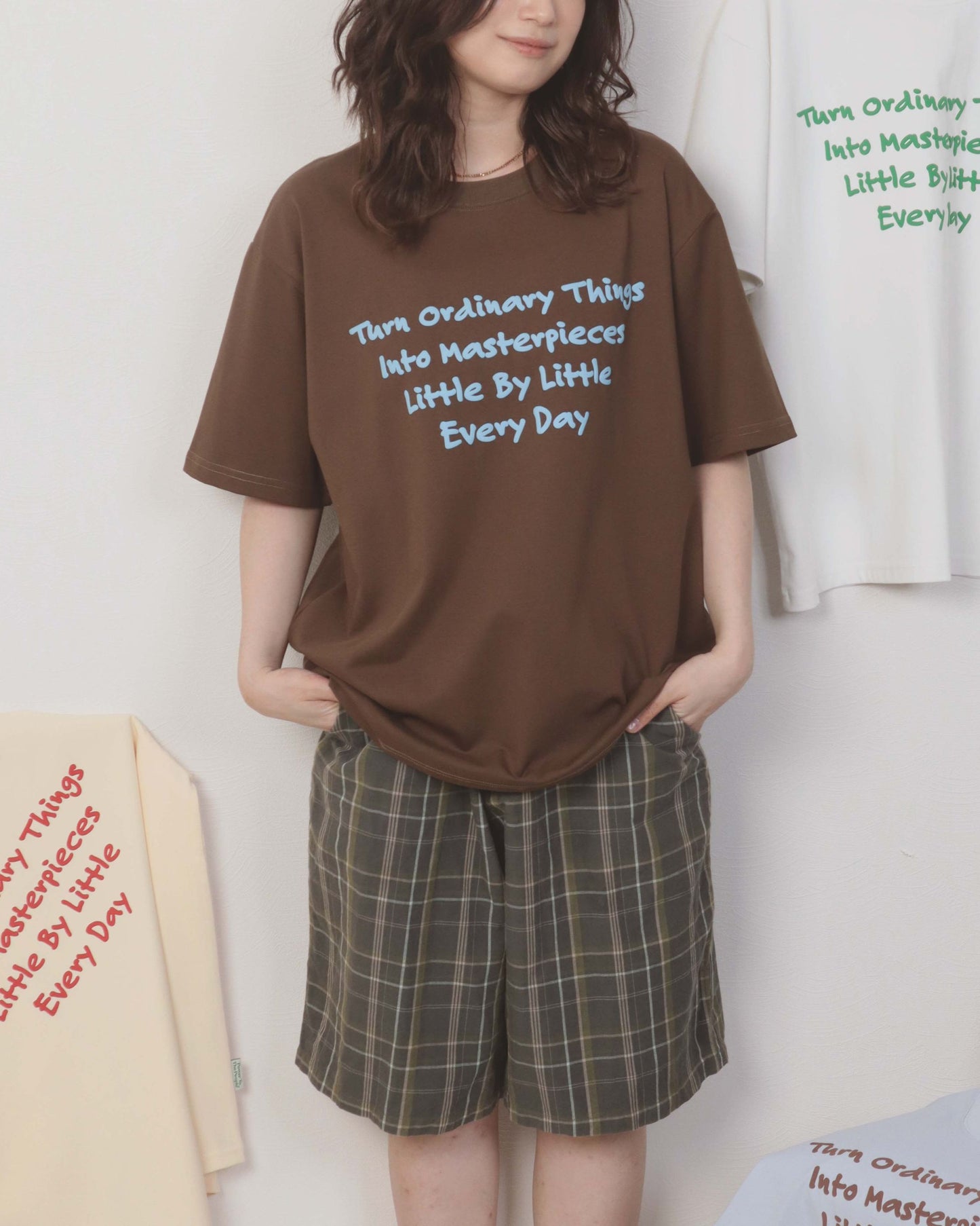 【5色展開】配色発泡ロゴT
