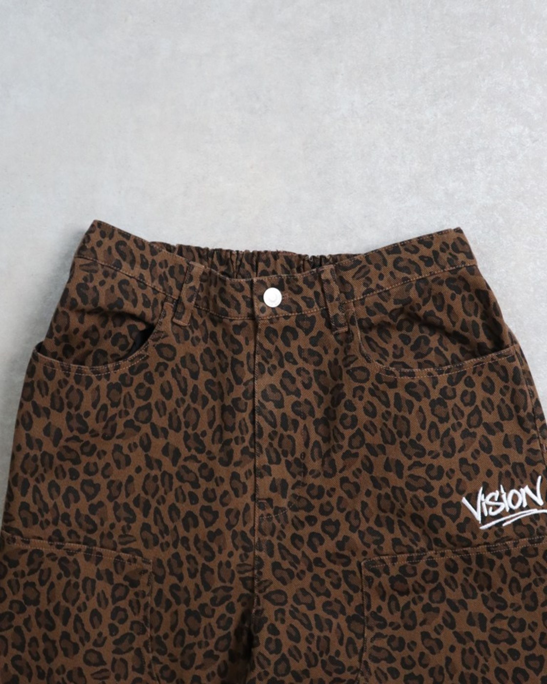 VISION STREET WEAR】Double Knee Denim / ロゴ刺繍ダブルニー デニム