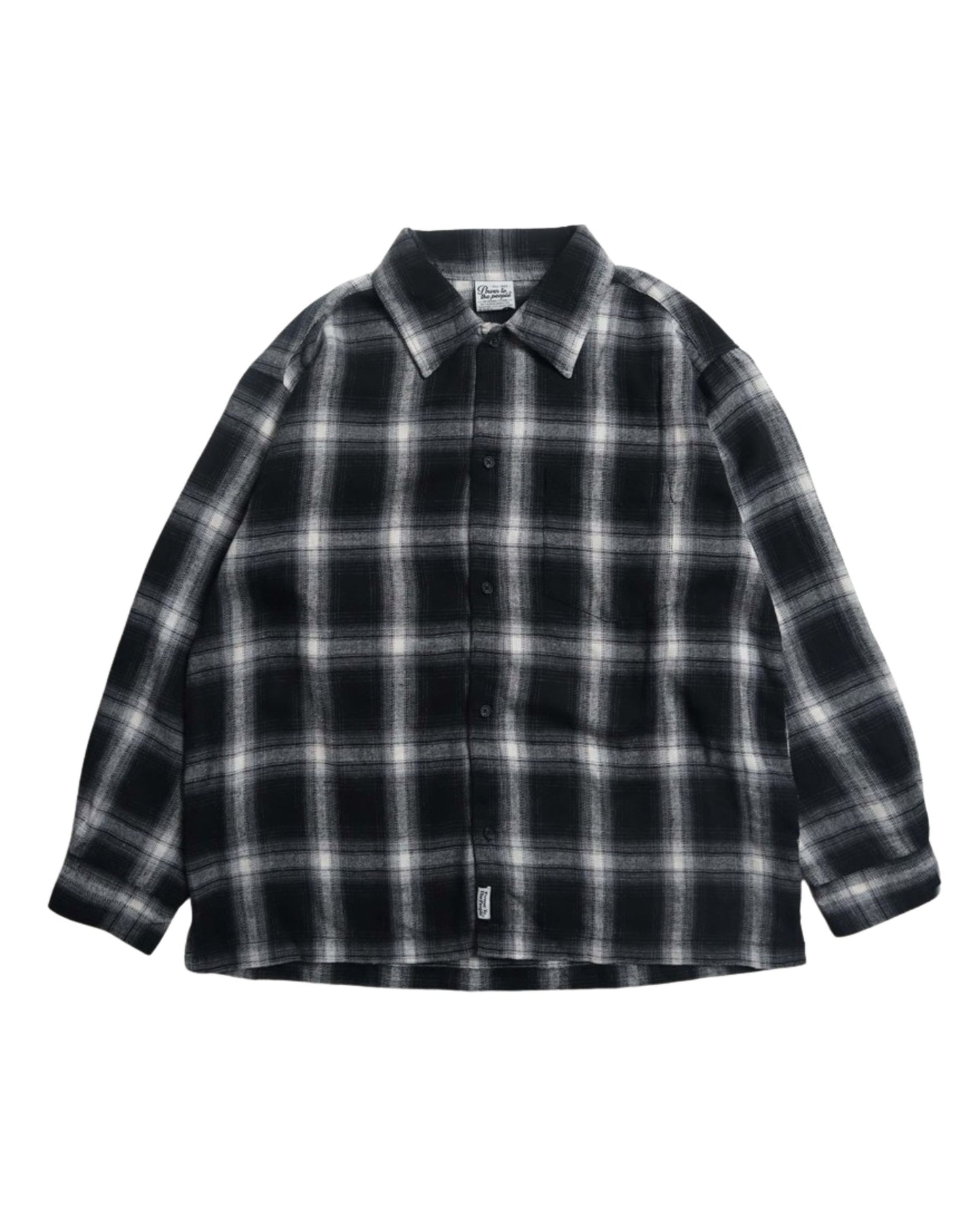 【10色展開】ネルチェックシャツ