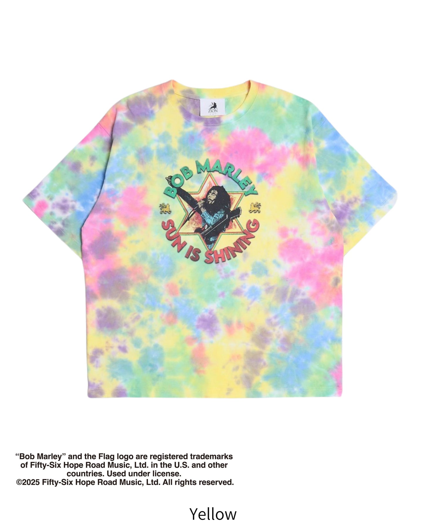 【BOB MARLEY】Tie Dye Print Tee