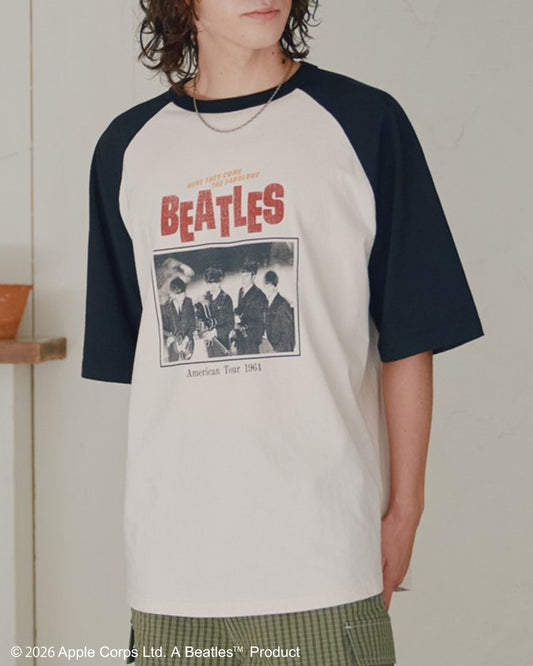 【ビートルズ】ツアープリントラグランT