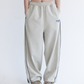 Fake suede track pants / フェイクスエードトラックパンツ