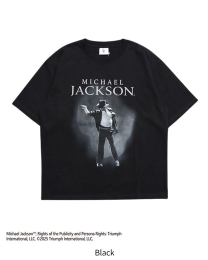 【Michael Jackson】Silver Foil Print Tee