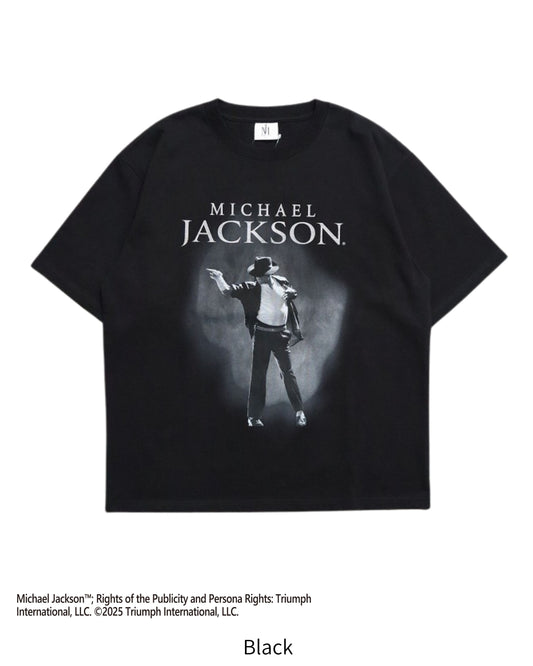 【Michael Jackson】Silver Foil Print Tee