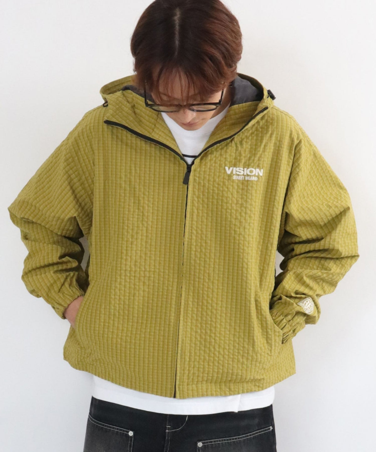 Stand neck hoodie jacket / スタンドネックフーディージャケット
