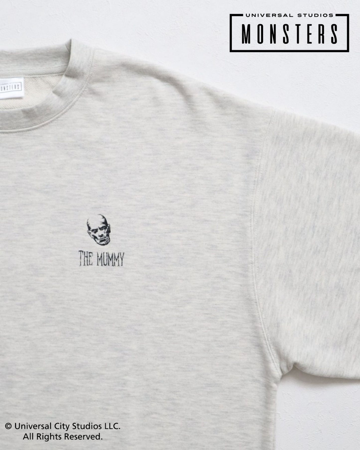【UNIVERSAL MONSTERS】ポスターイラストスウェット　マミー柄