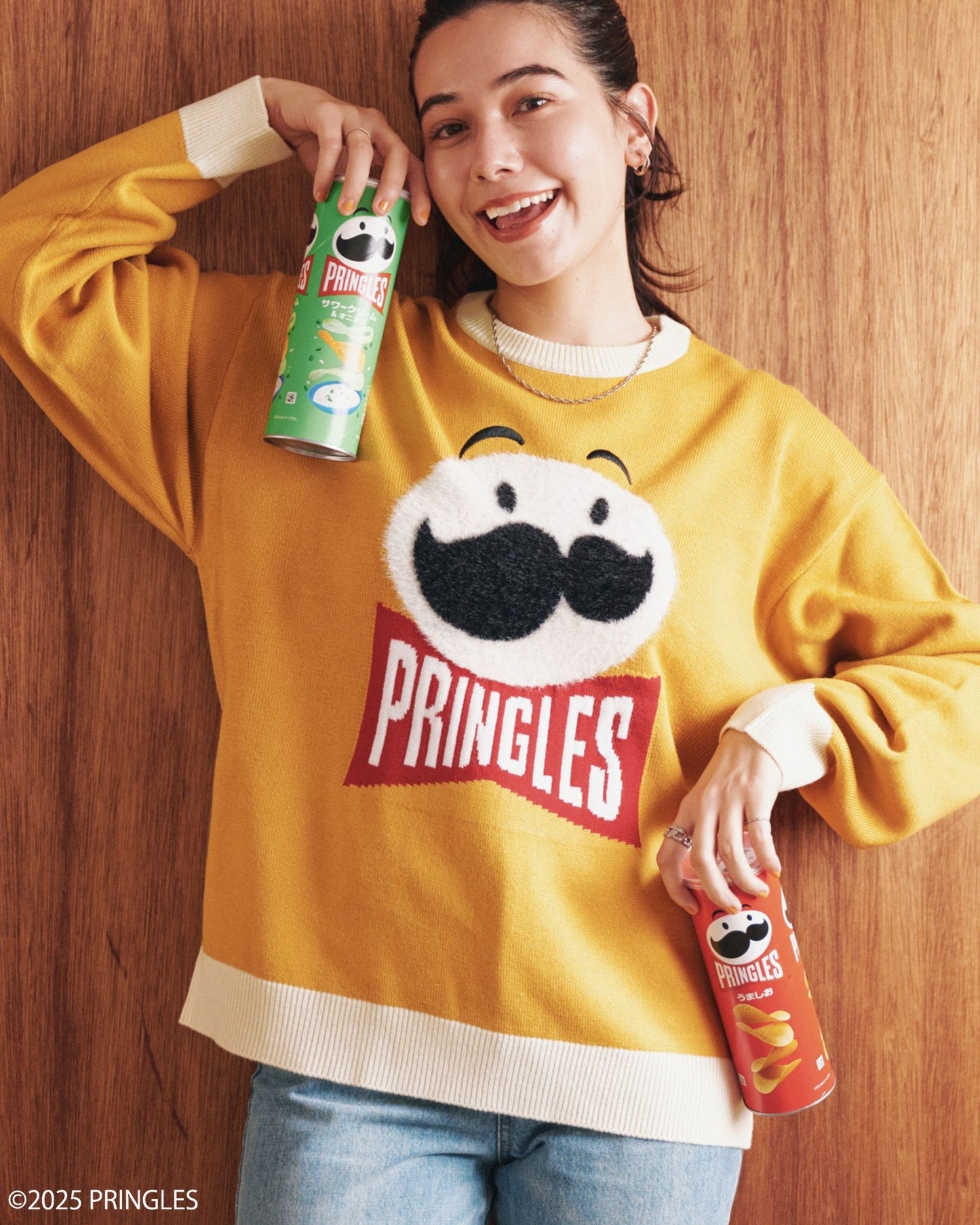 【PRINGLES】Face  Knit