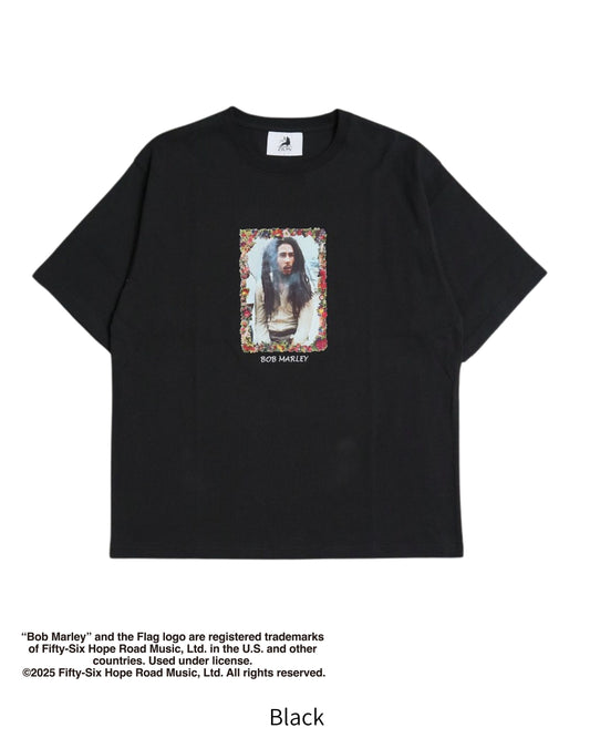 【BOB MARLEY】Flower Photo Tee