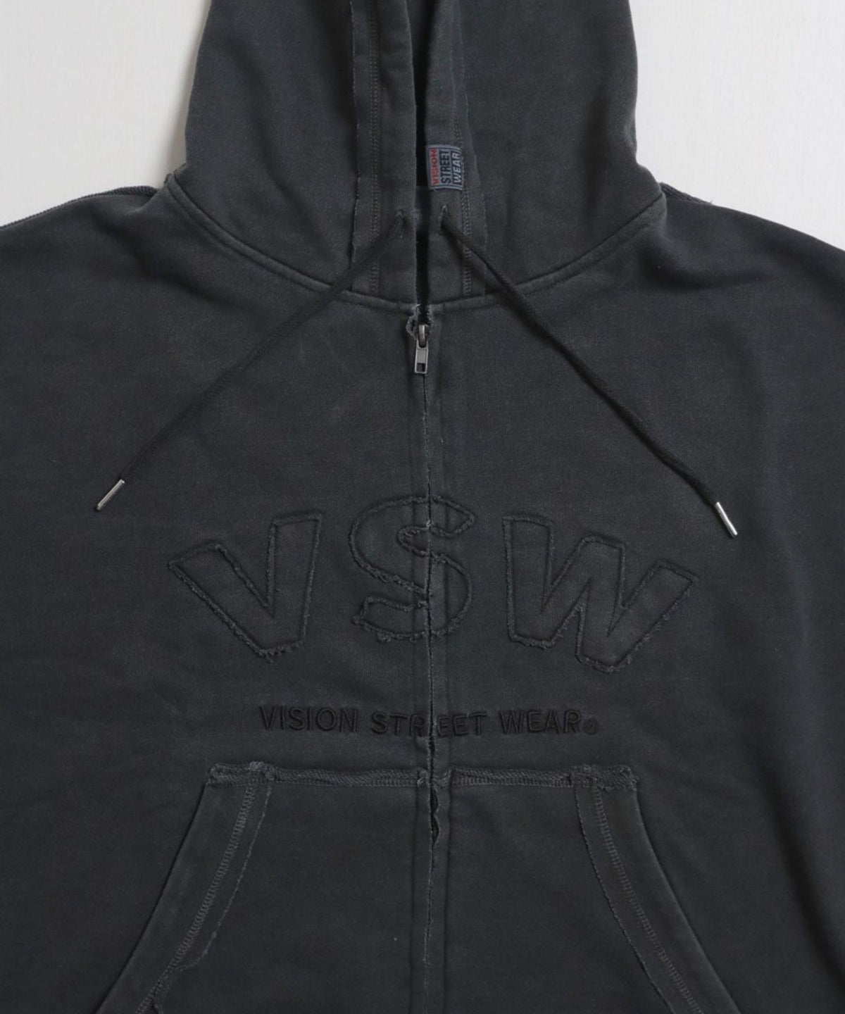 Pigment logo hoodie / ピグメントZIPパーカー