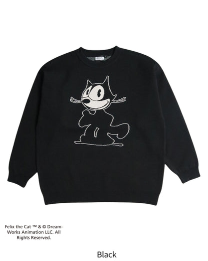 【FELIX THE CAT】スフレダブルジャガードニット