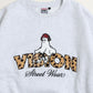 Ghost Logo Sweat / 【裏起毛】ゴースト異素材ロゴスウェット