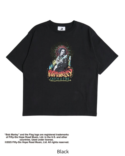 【BOB MARLEY】CATCH A FIRE Tee