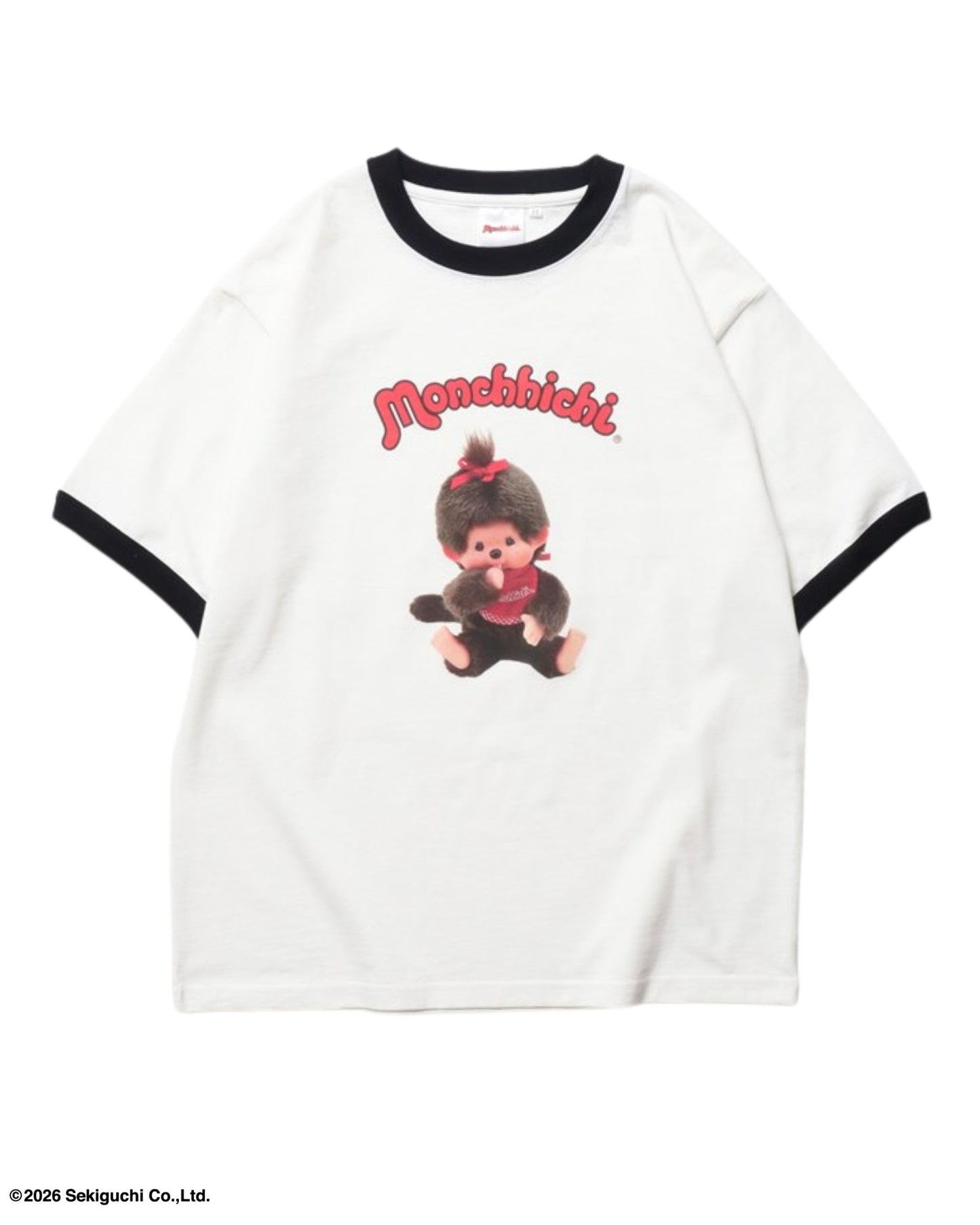 【モンチッチ】リンガーTシャツ