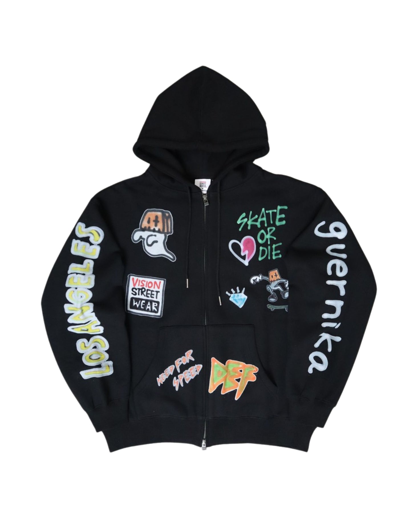 【guernika】All-Print  Zip Hoodie