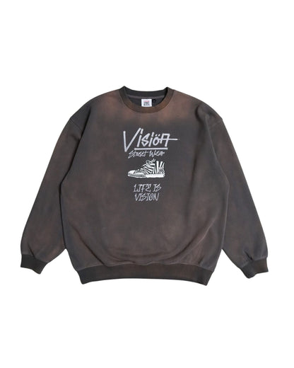Faded Sneaker Sweatshirt