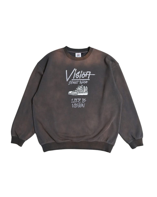 Faded Sneaker Sweatshirt