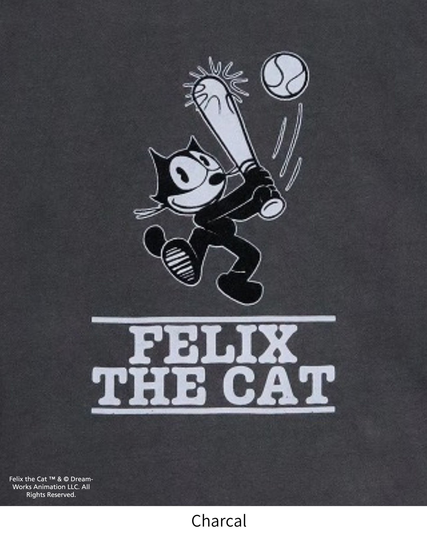 【FELIX THE CAT】ラグランフロッキーロンTee