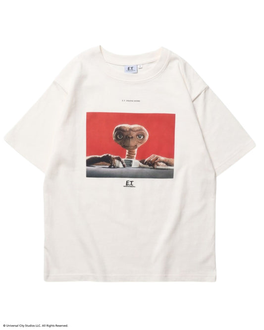 【E.T.】フォトプリントTシャツ