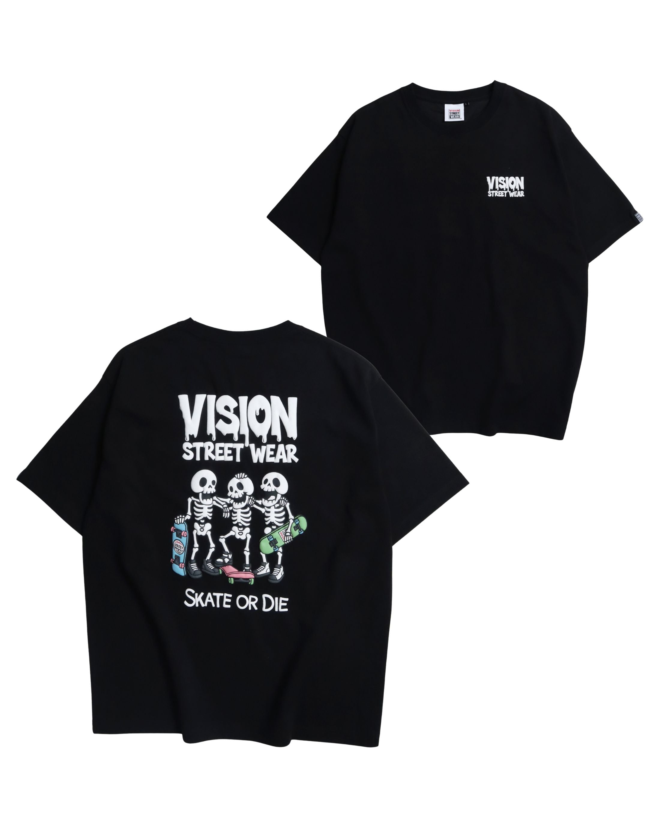 d.i.a.スカルプリント Tシャツ Skull Dry T / 清涼素材スカルTシャツ – Ha-Li-C STORE（ハリック